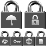 locks with pictograms